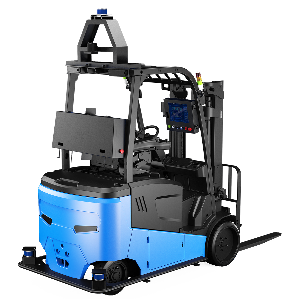 室外平衡重式無人叉車